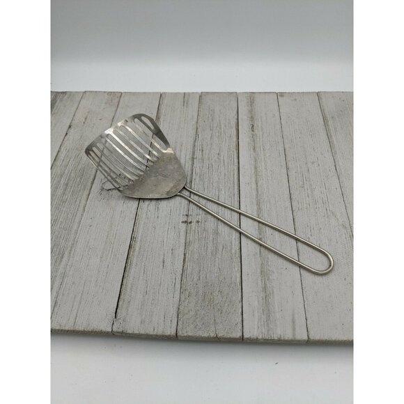 Metal Skimmer Drainer Strainer Blender 10 1/2" Hong Kong - Picture 1 of 6